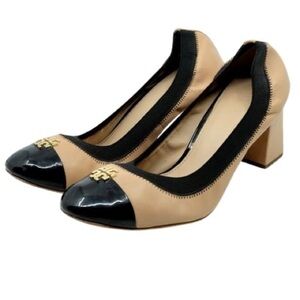 Tory Burch Cap-Toe Pumps